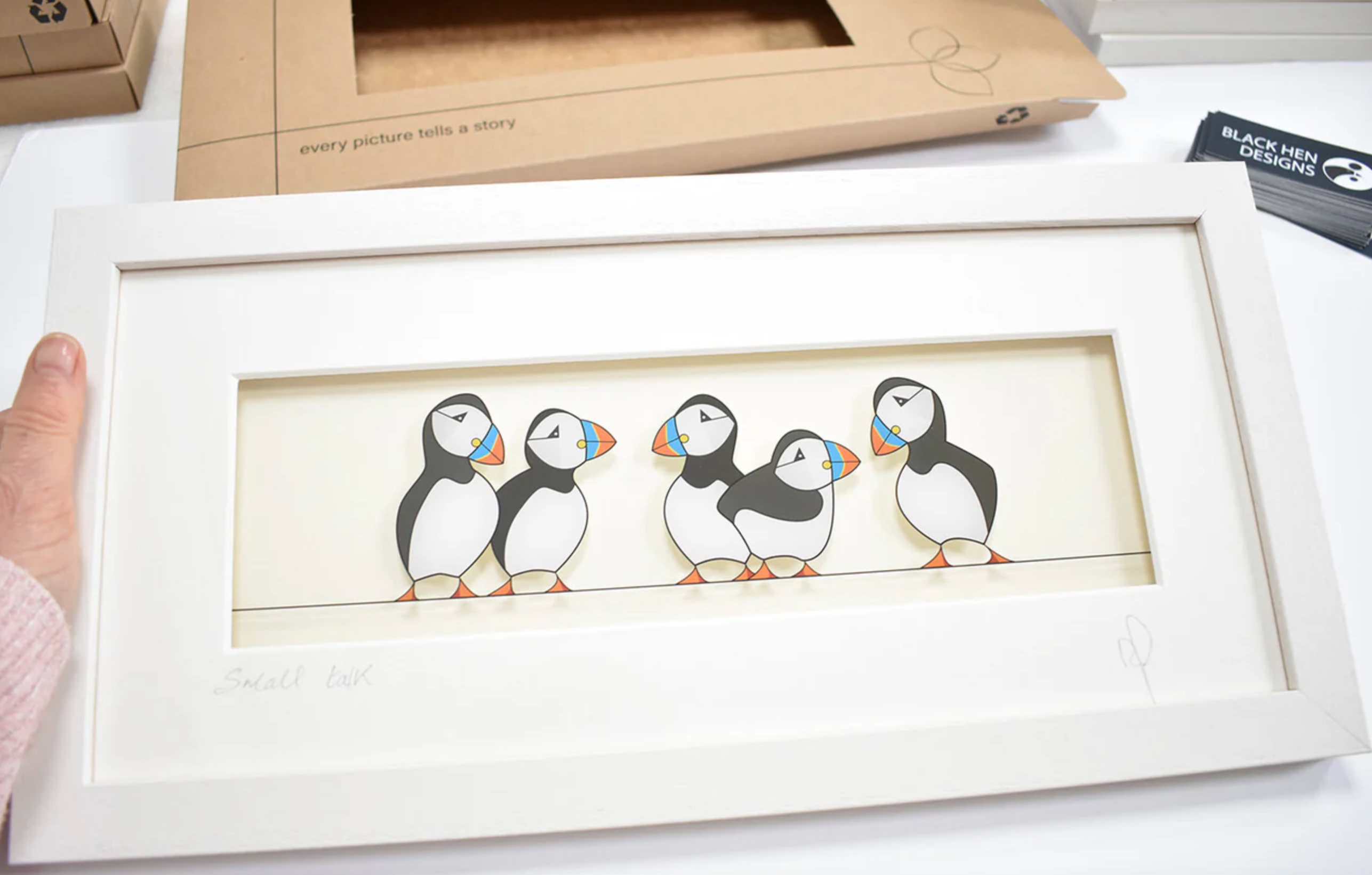 Black Hen Designs Small Talk