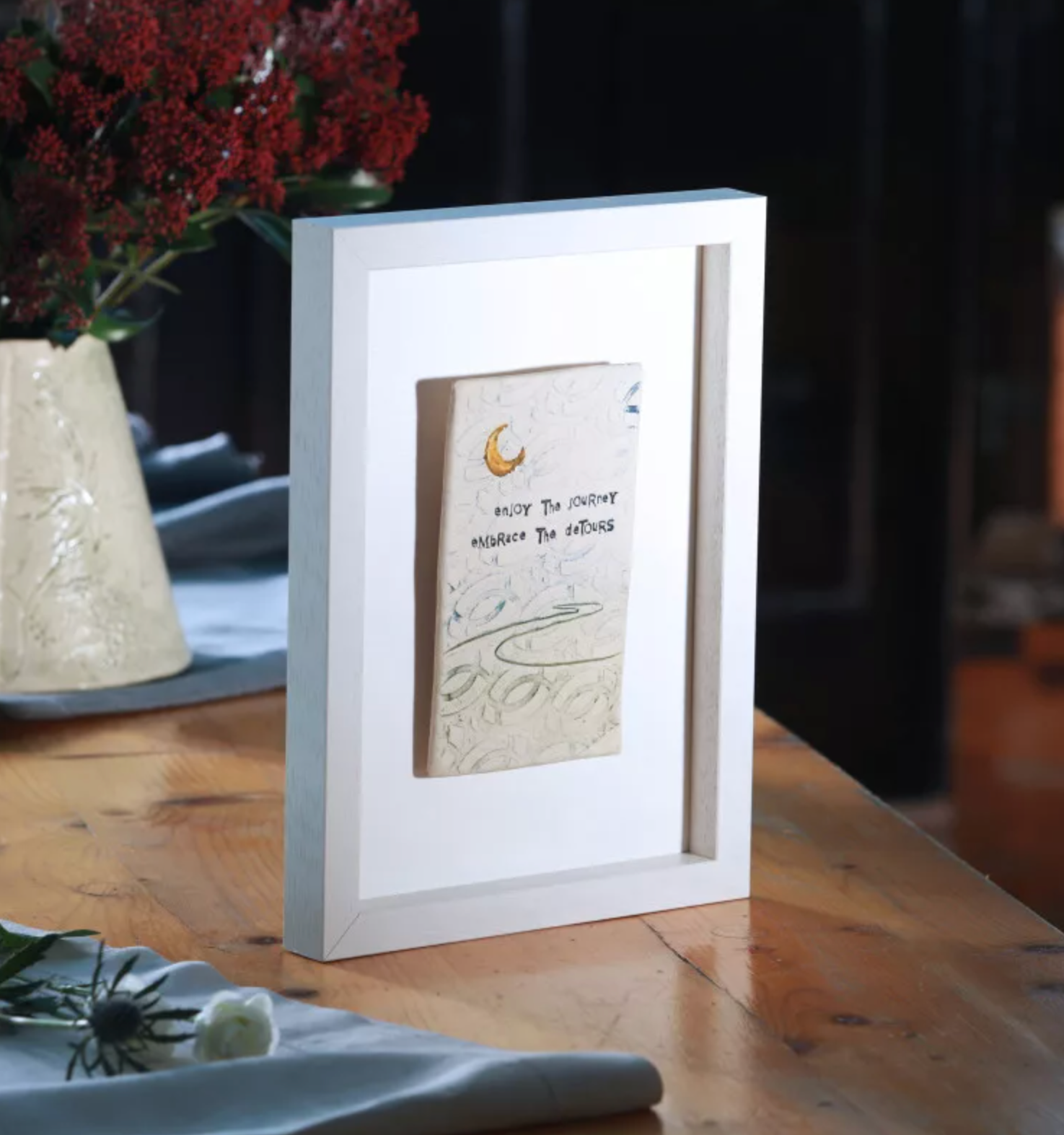 Sarah McKenna Enjoy The Journey Frame