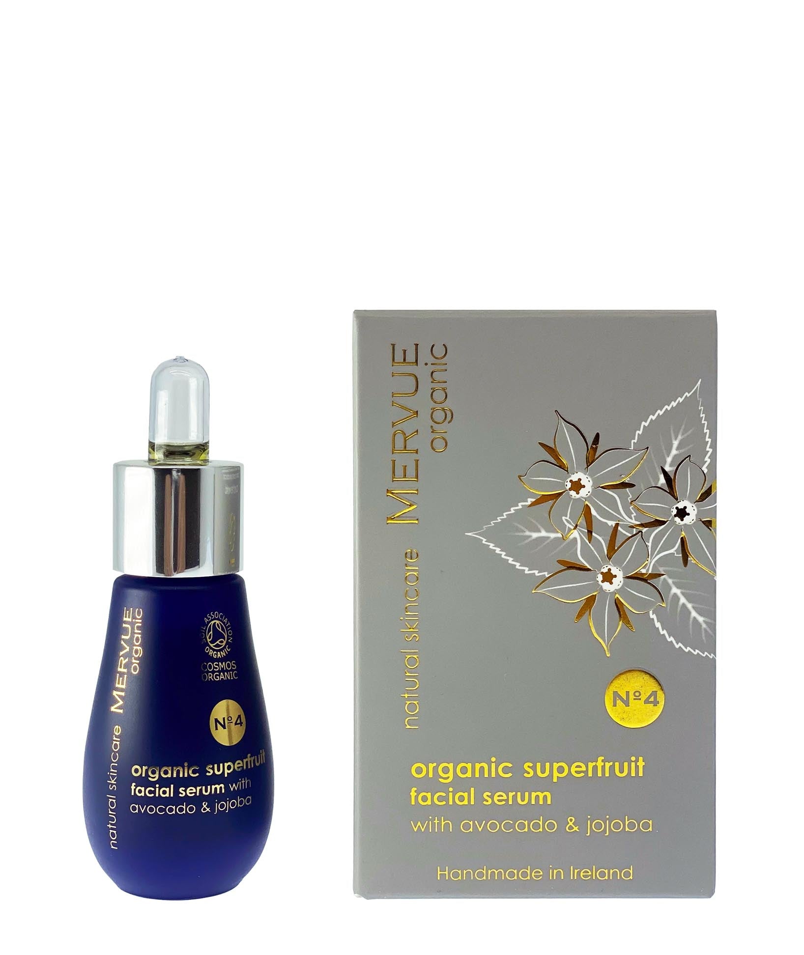 Mervue Organic Skincare Organic Superfruit Facial Serum