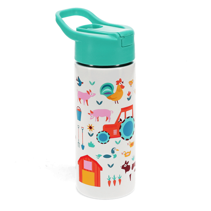 Rex London On The Farm Stainless Steel Bottle