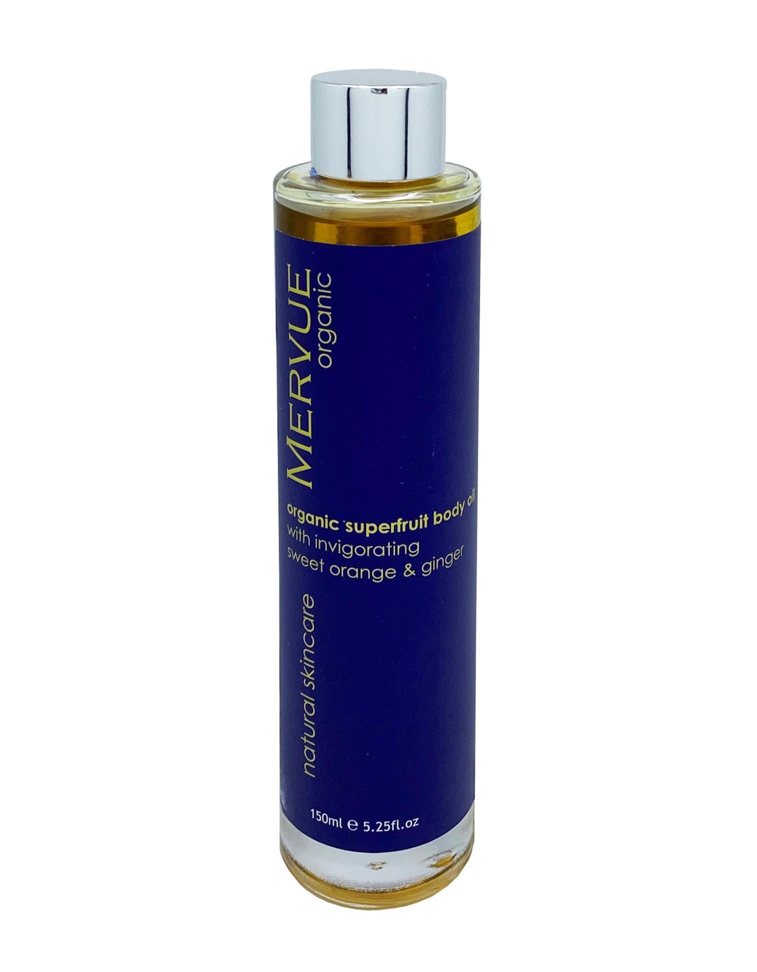 Mervue Organic Skincare Sweet Orange & Ginger Body Oil