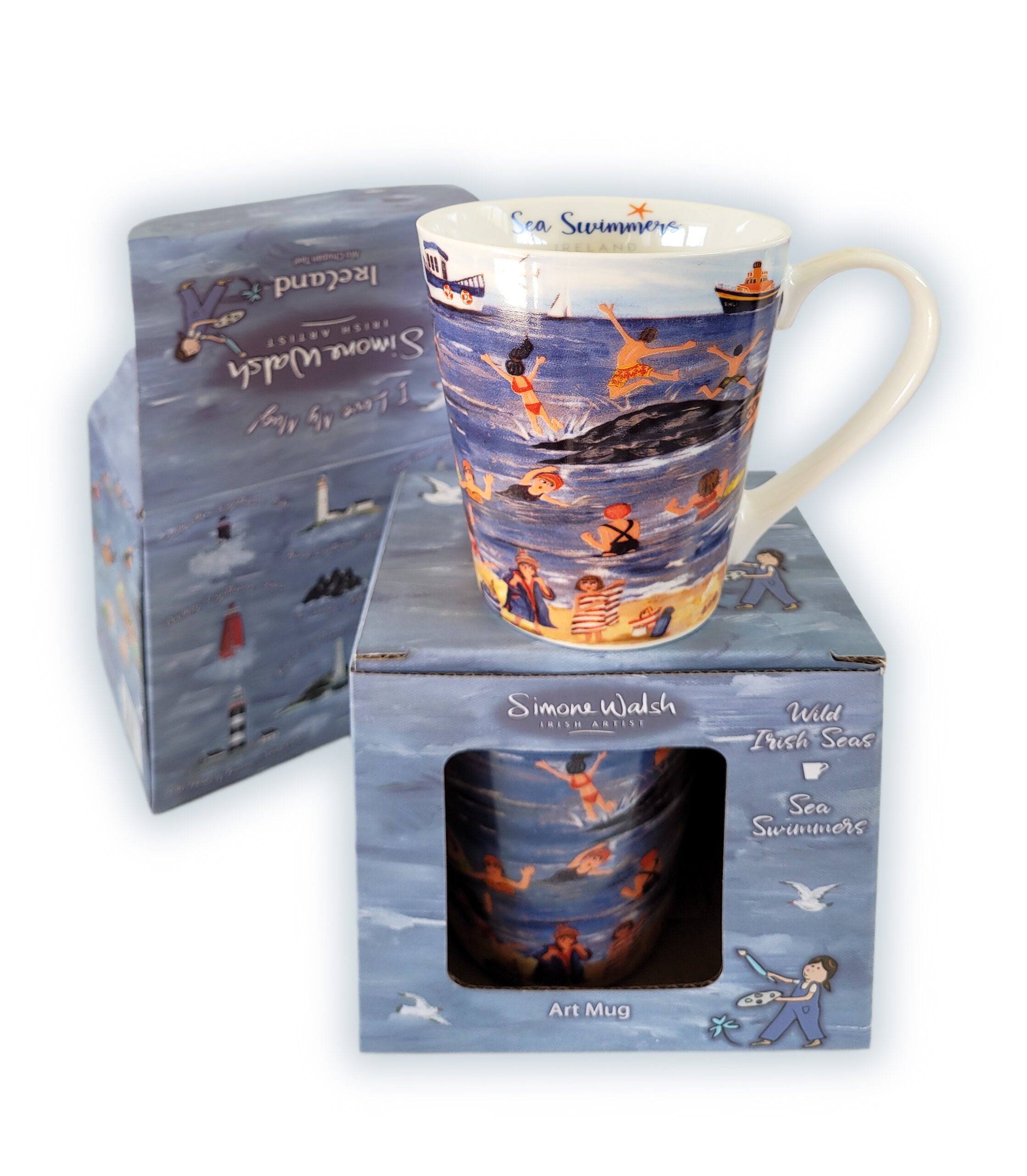 Simone Walsh Sea Swimmers Mug