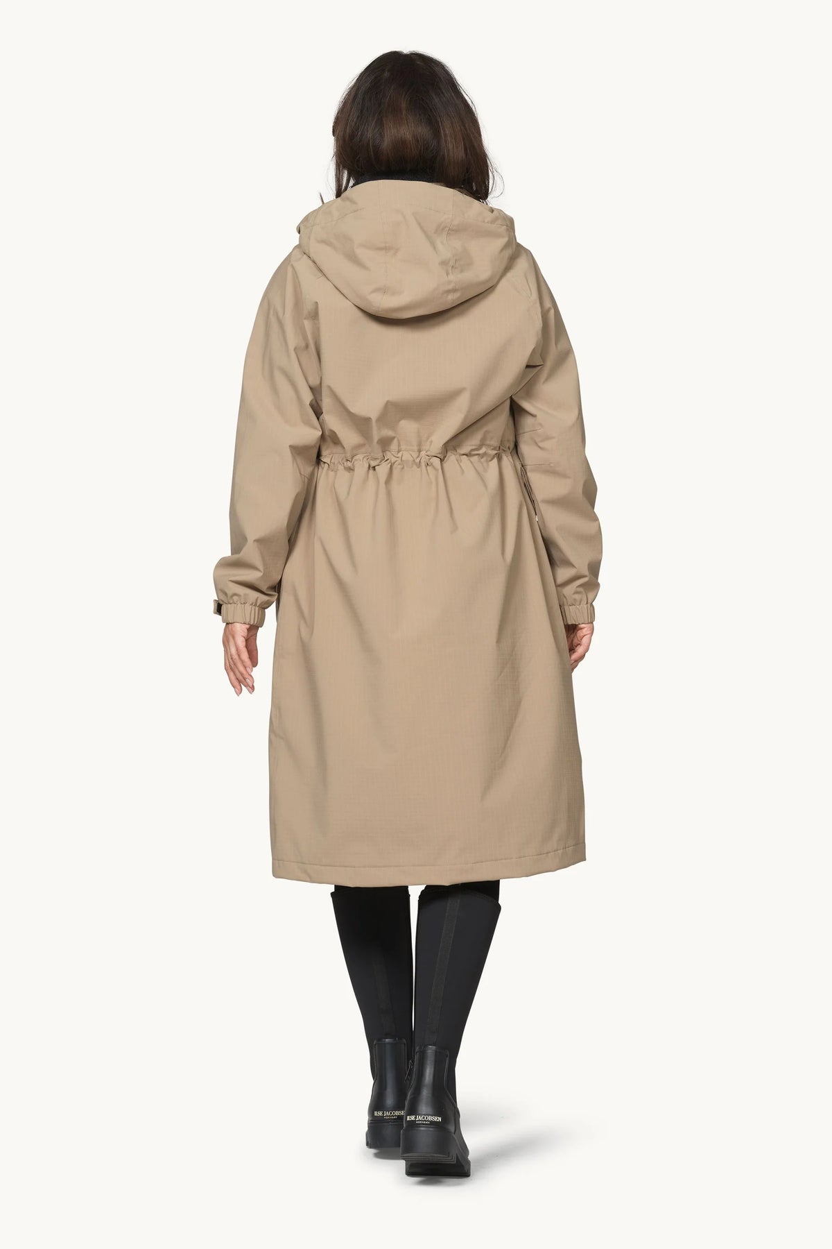 Ilse Jacobsen Thermal Rain Jacket, Greige