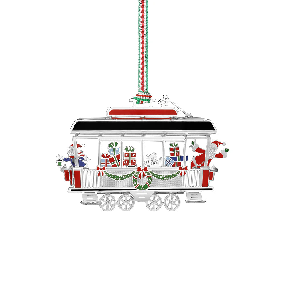 Newbridge Silverware | Tram Carriage Christmas Decoration