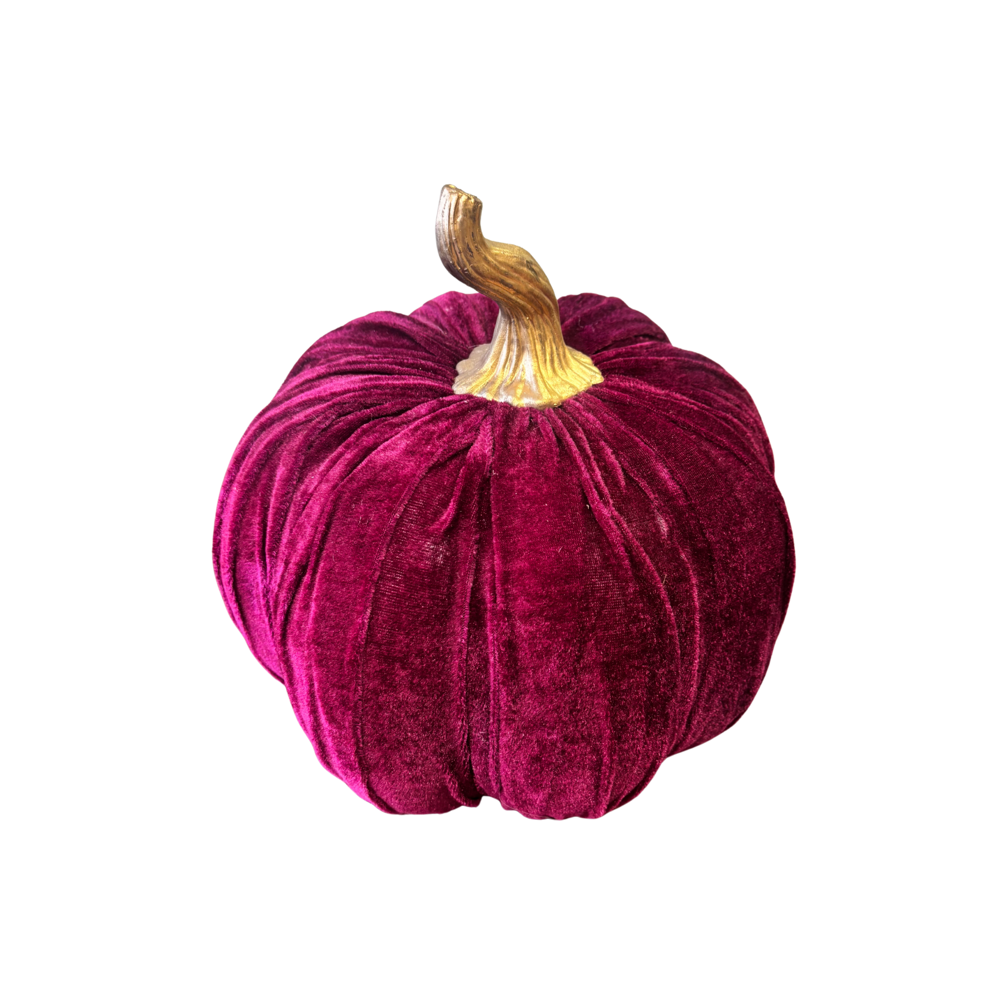 Burgundy Pumpkin Decoration