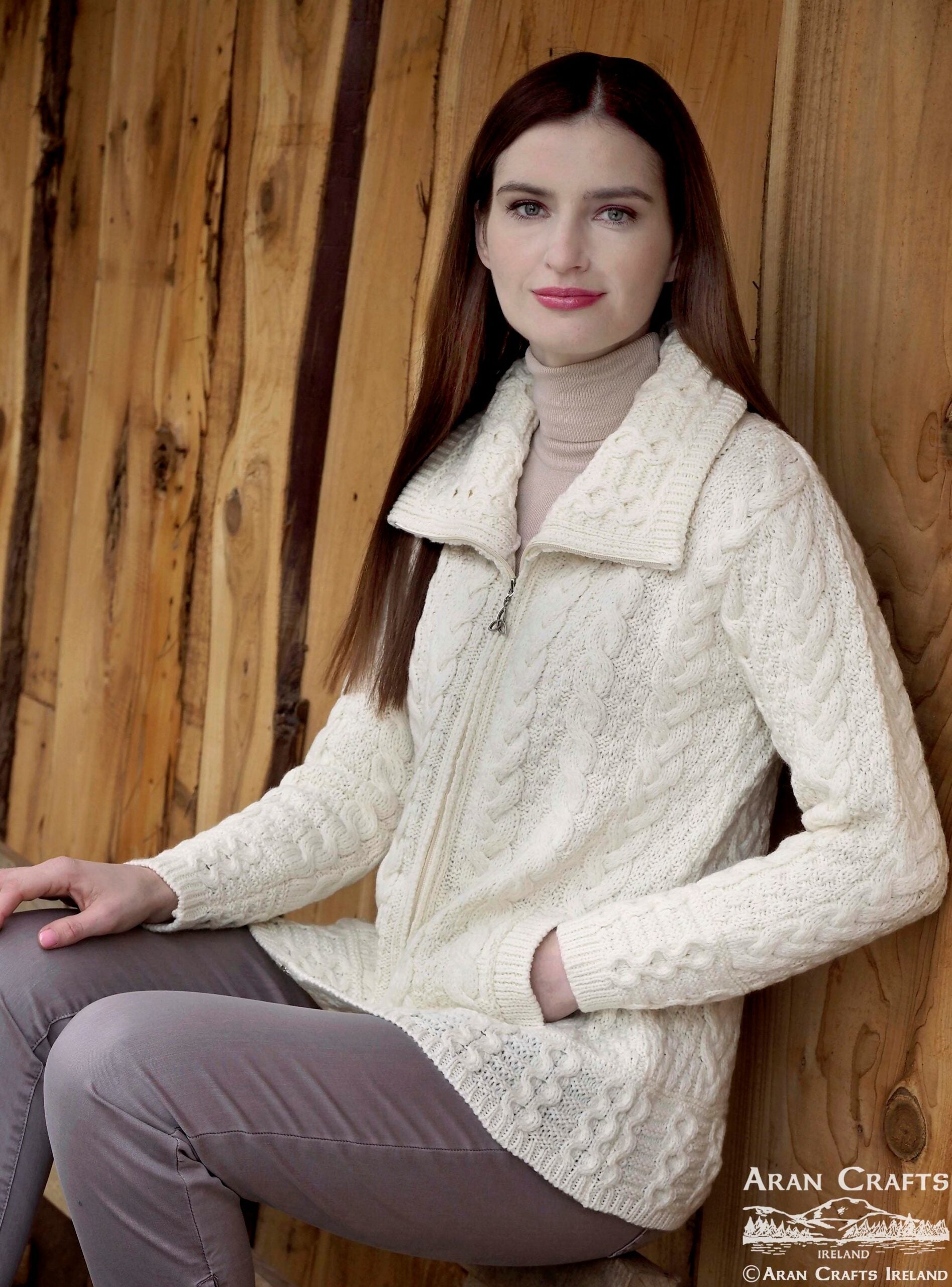 Aran crafts sweater best sale