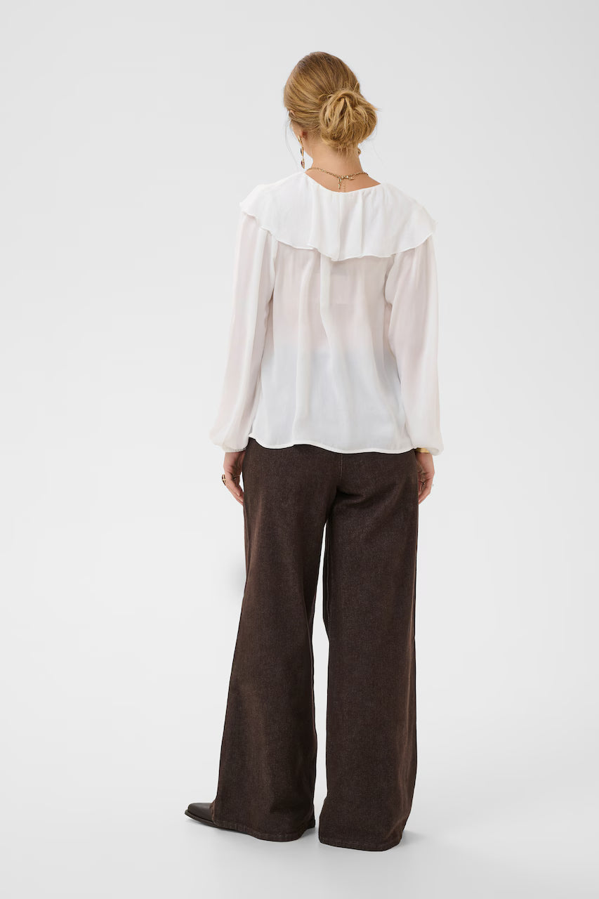 Cream Beliv Blouse
