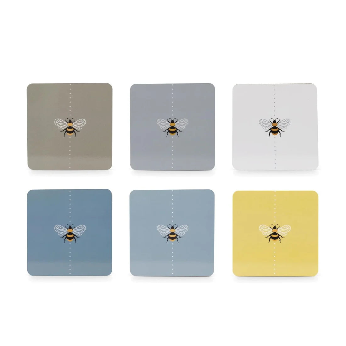 Tipperary Crystal | Bee Coasters S/6