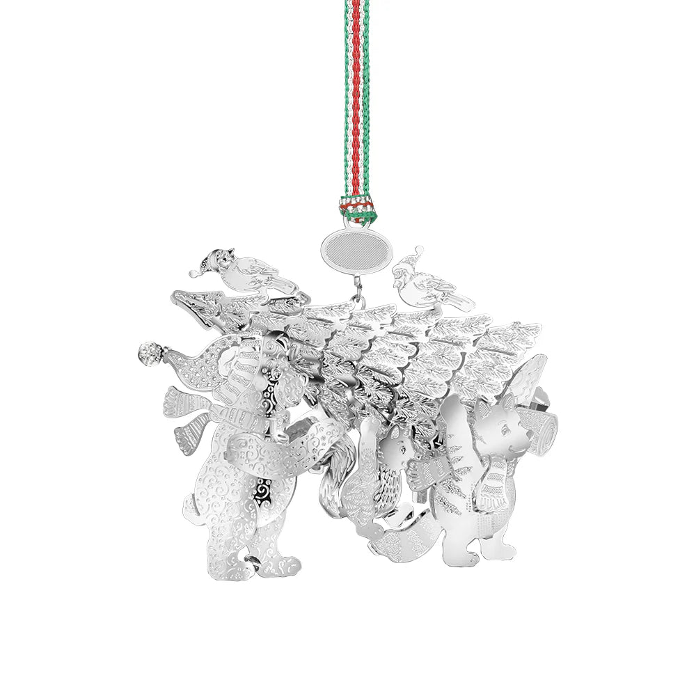 Newbridge Silverware Bringing Home The Tree Decoration