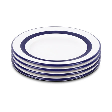 Newbridge Silverware | Blue Stripe Set of 4 Side Plates