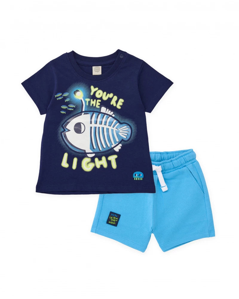 TucTuc Moonlight T-Shirt & Bermudas Set