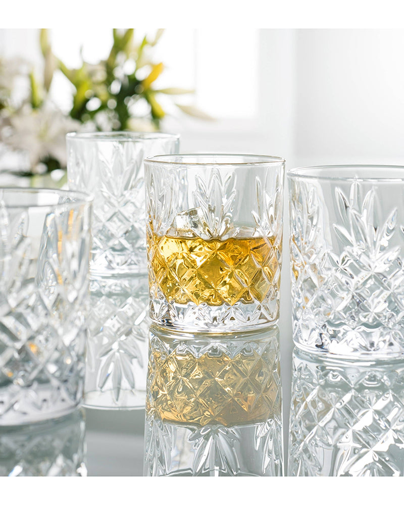 Galway Crystal | Renmore Whiskey Glasses Set Of Four