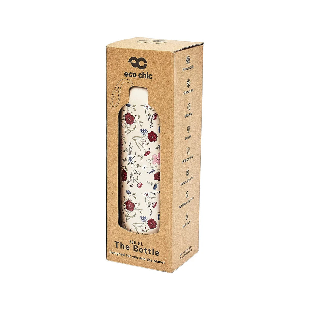 Eco Chic Thermal Bottle , Floral