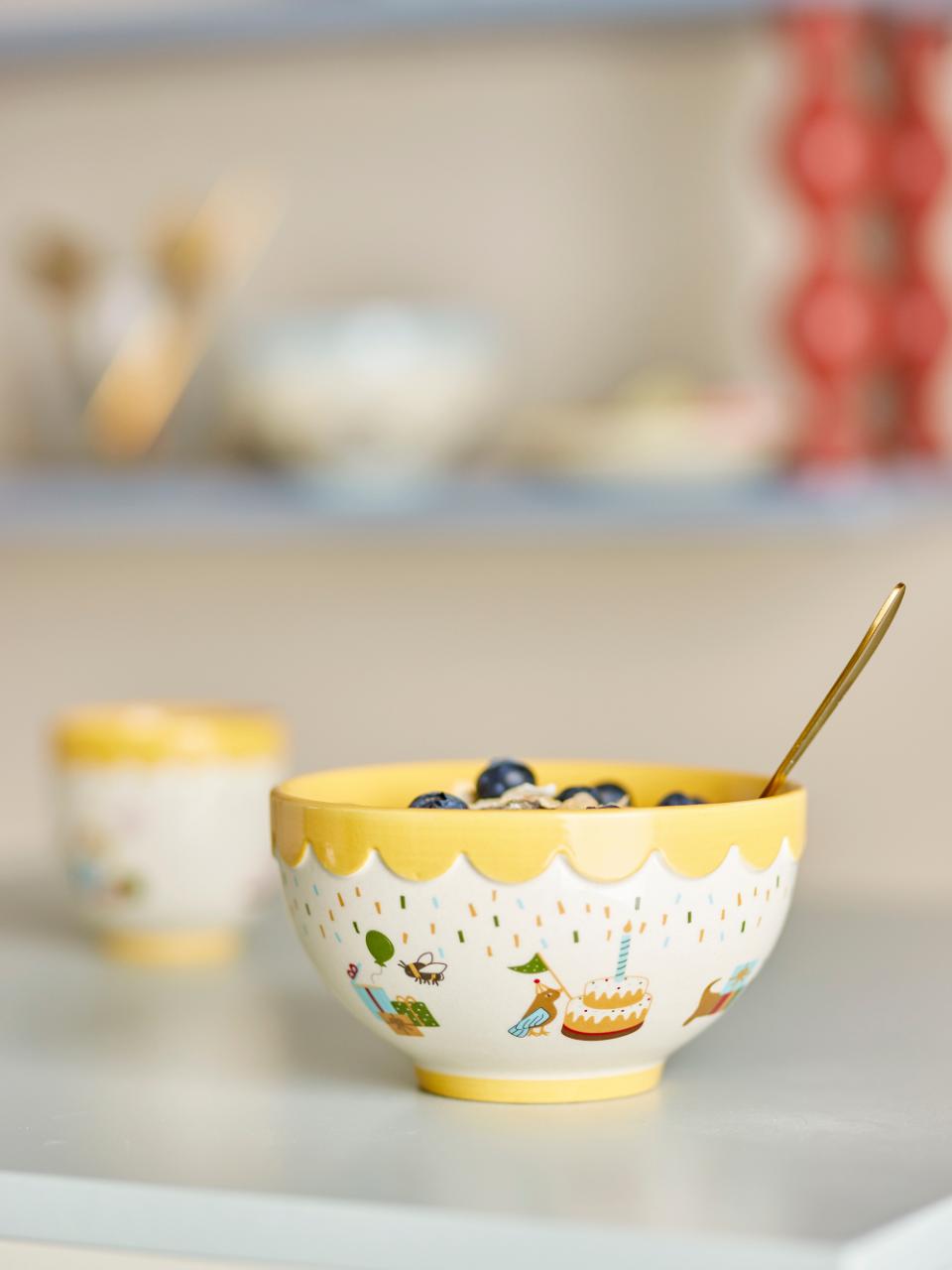 Bloomingville Celebrate Bowl Yellow