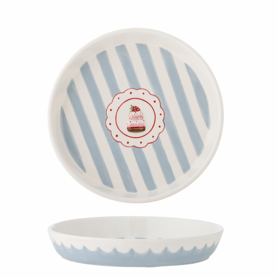 Bloomingville Lively Serving Plate Blue