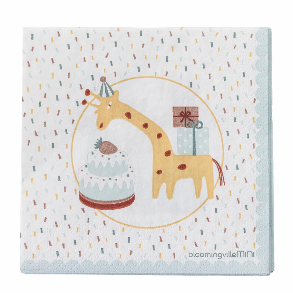 Bloomingville Celebrate Napkin Blue