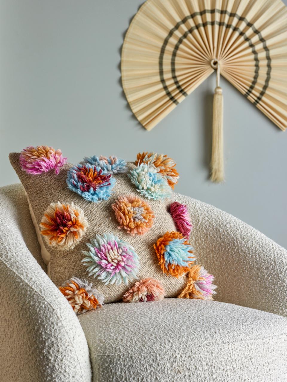 Bloomingville Somma Cushion Wool Multi