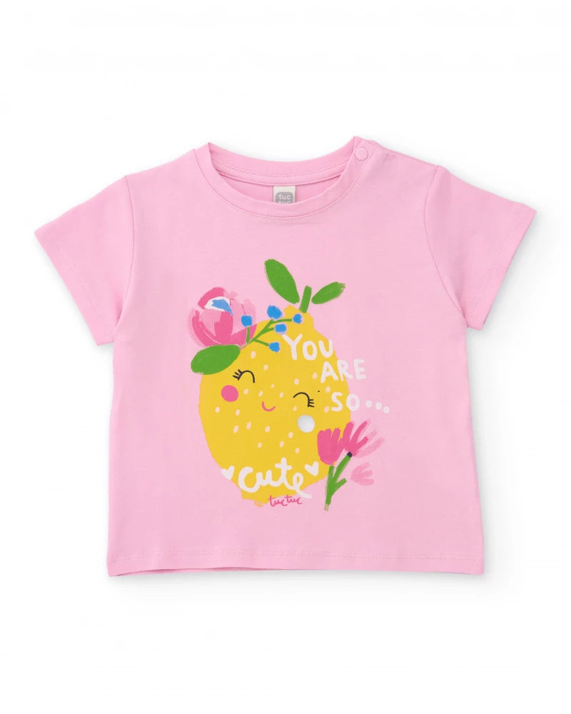 TucTuc T-Shirt & Capri Leggings Floral Set
