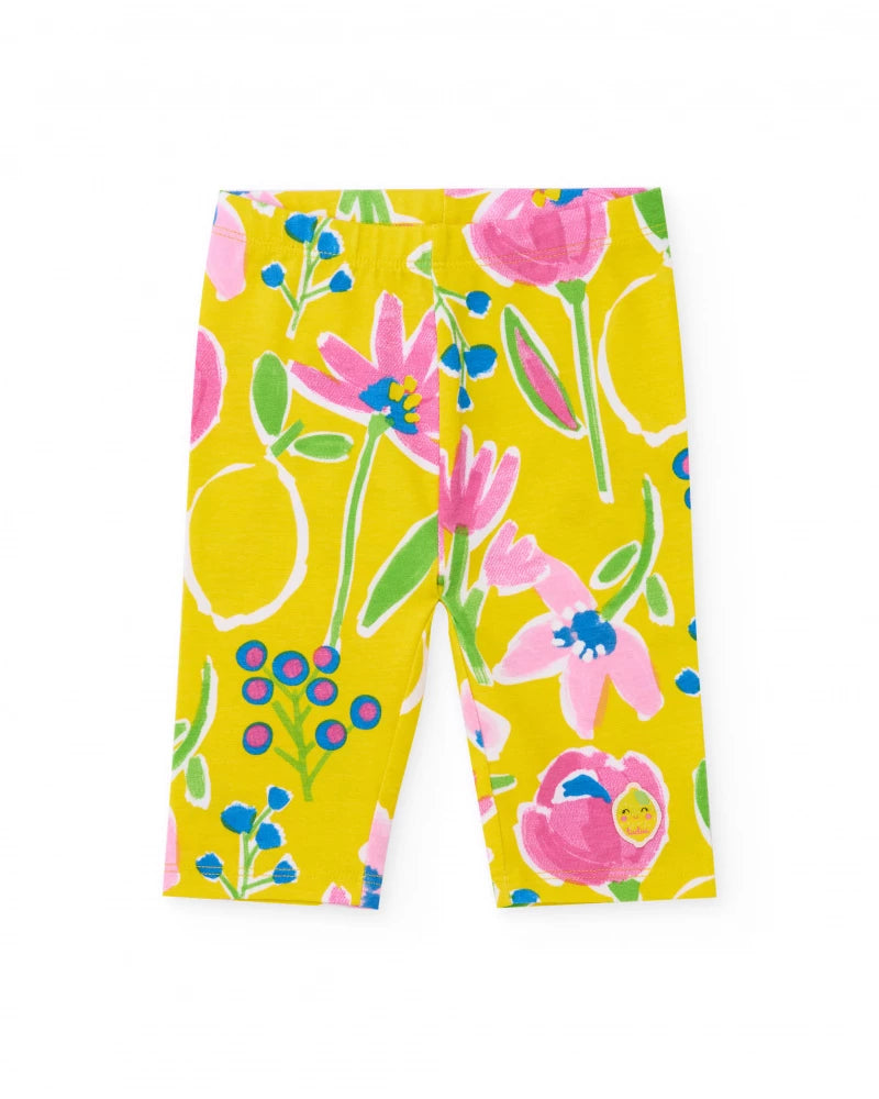 TucTuc T-Shirt & Capri Leggings Floral Set