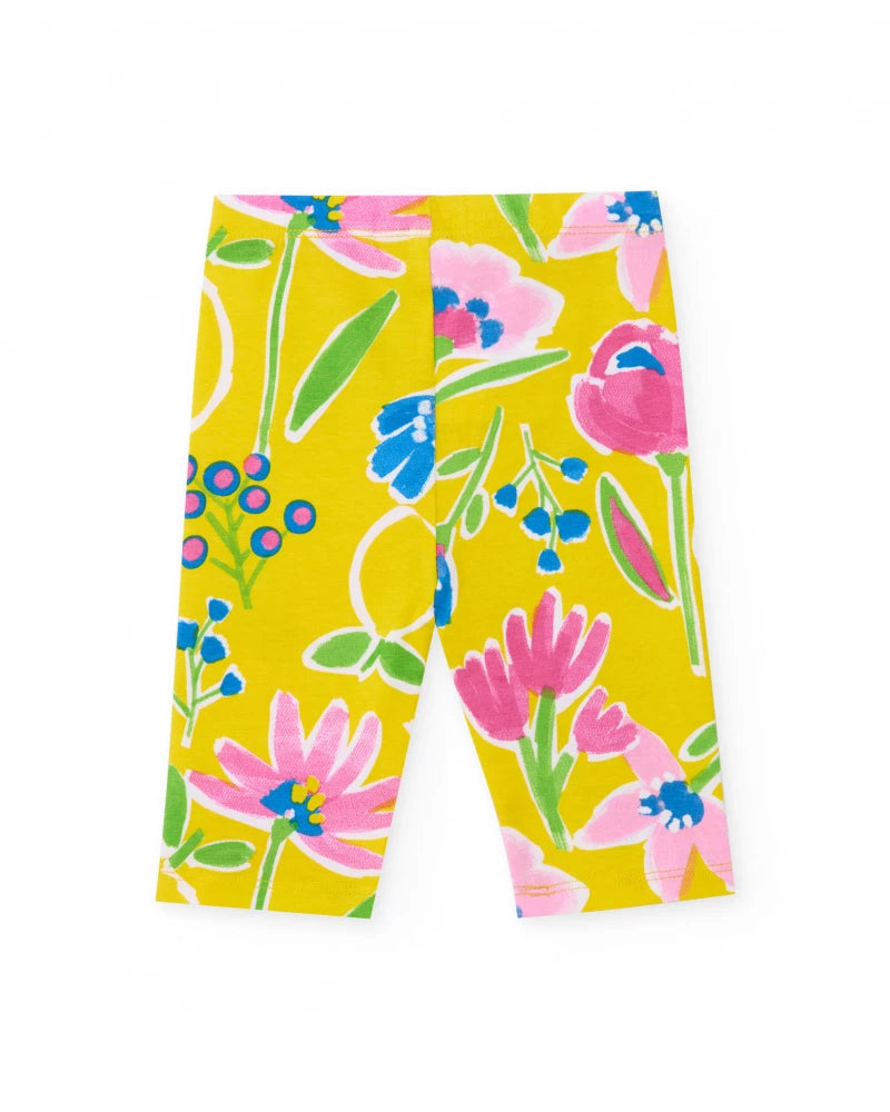 TucTuc T-Shirt & Capri Leggings Floral Set