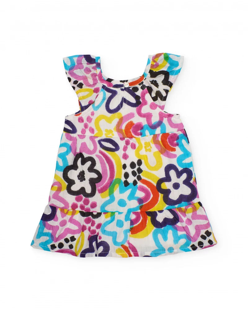 TucTuc Woven Floral Dress