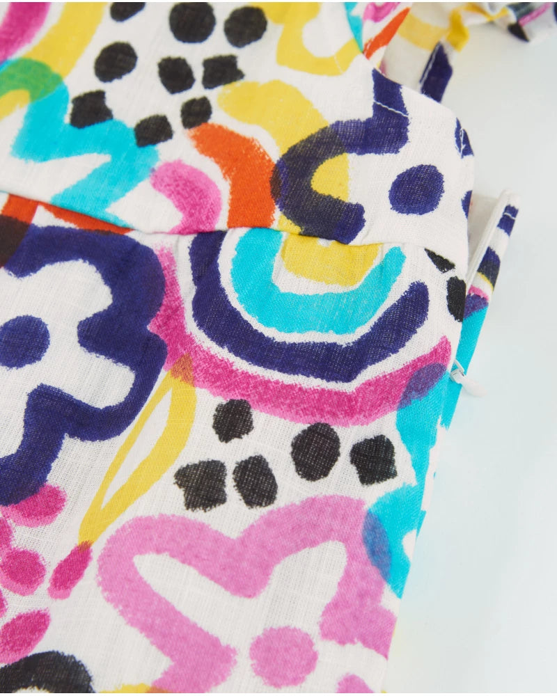 TucTuc Woven Floral Dress