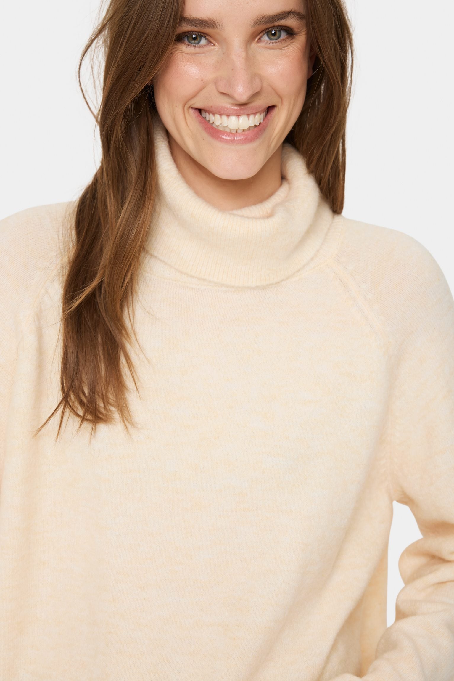 Saint Tropez Garbie Roll Neck Jumper