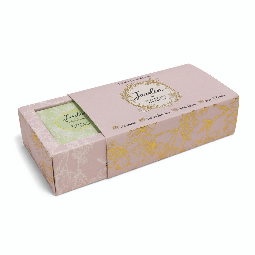 Tipperary Crystal Jardin Soaps S/4