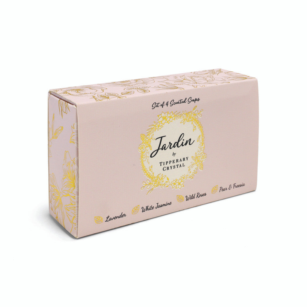 Tipperary Crystal Jardin Soaps S/4