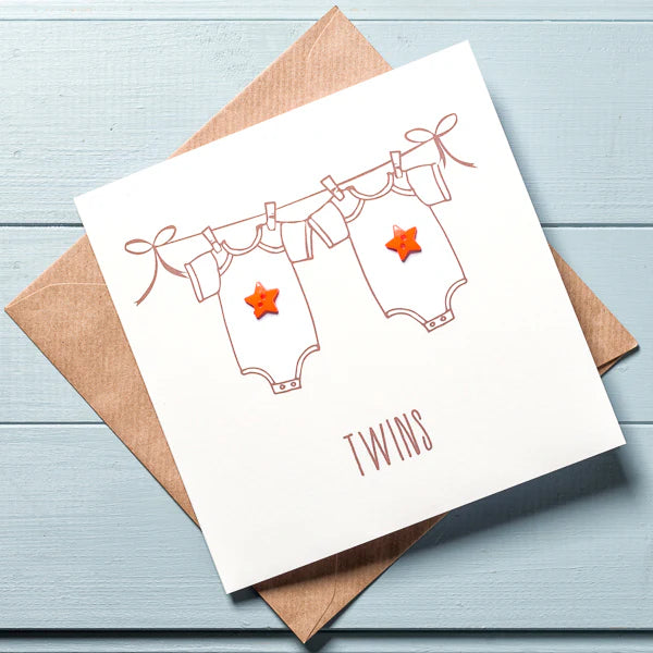 Little Paper Mill Twins Card