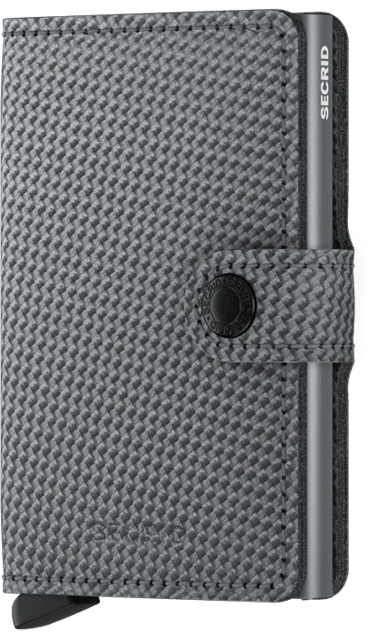 Secrid Miniwallet Carbon , Cool Grey