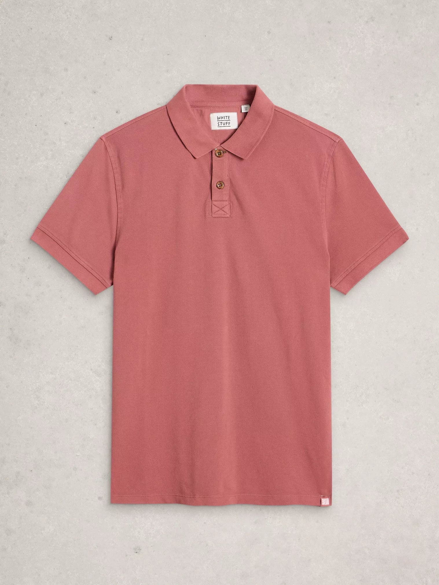 White Stuff Dusty Pink Utility Polo- Standún
