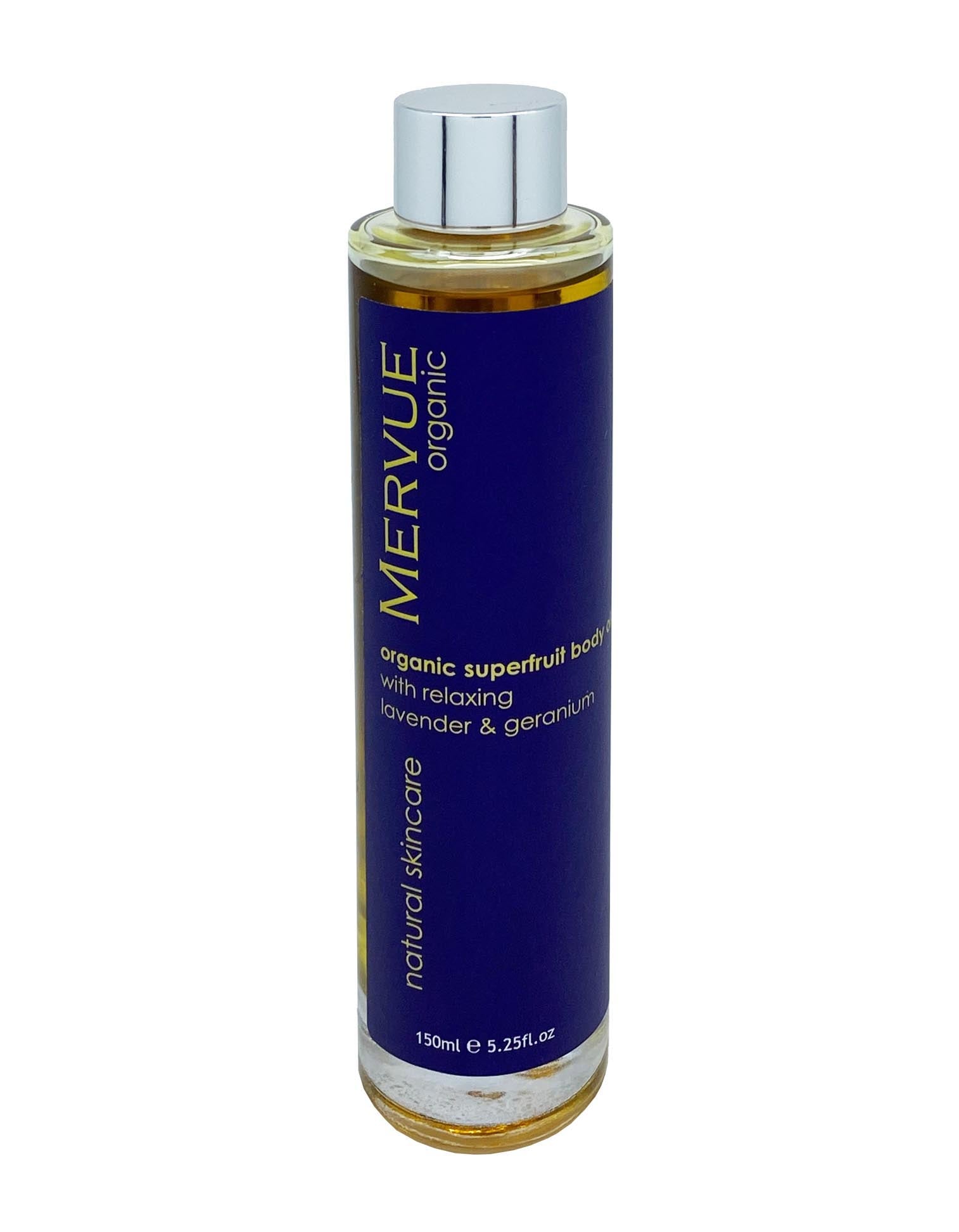 Mervue Organic Skincare Lavender & Geranium Body Oil