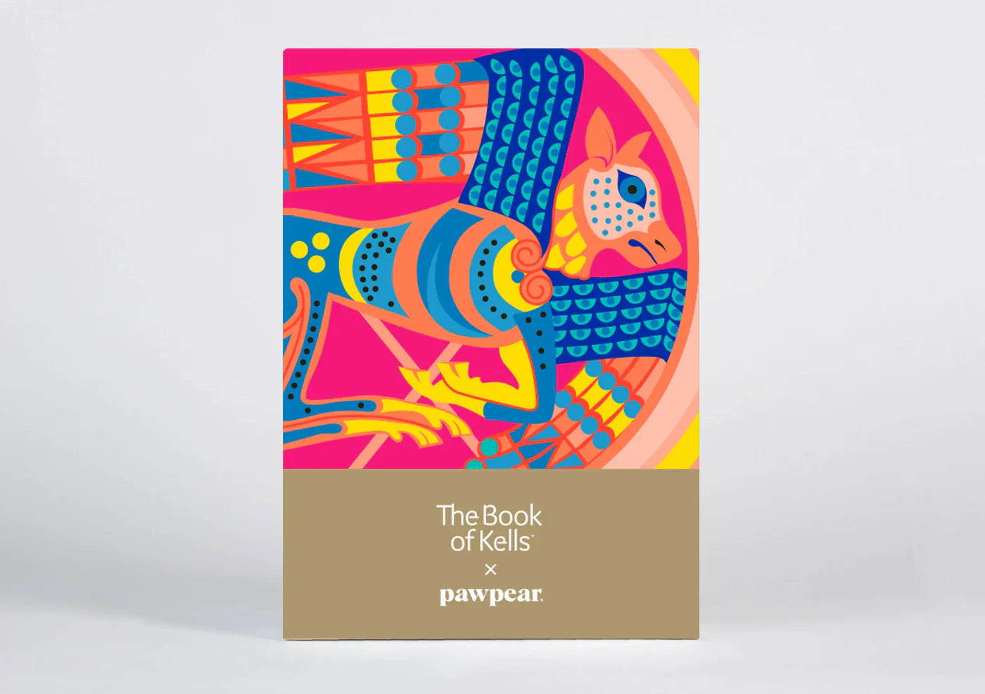 Pawpear Book of Kells Winged Creatures Greeting Cards