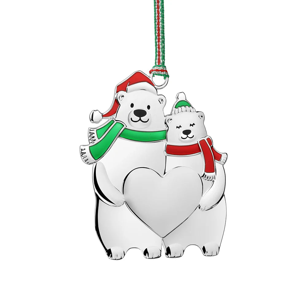 Newbridge Silverware Polar Bear Couple Decoration