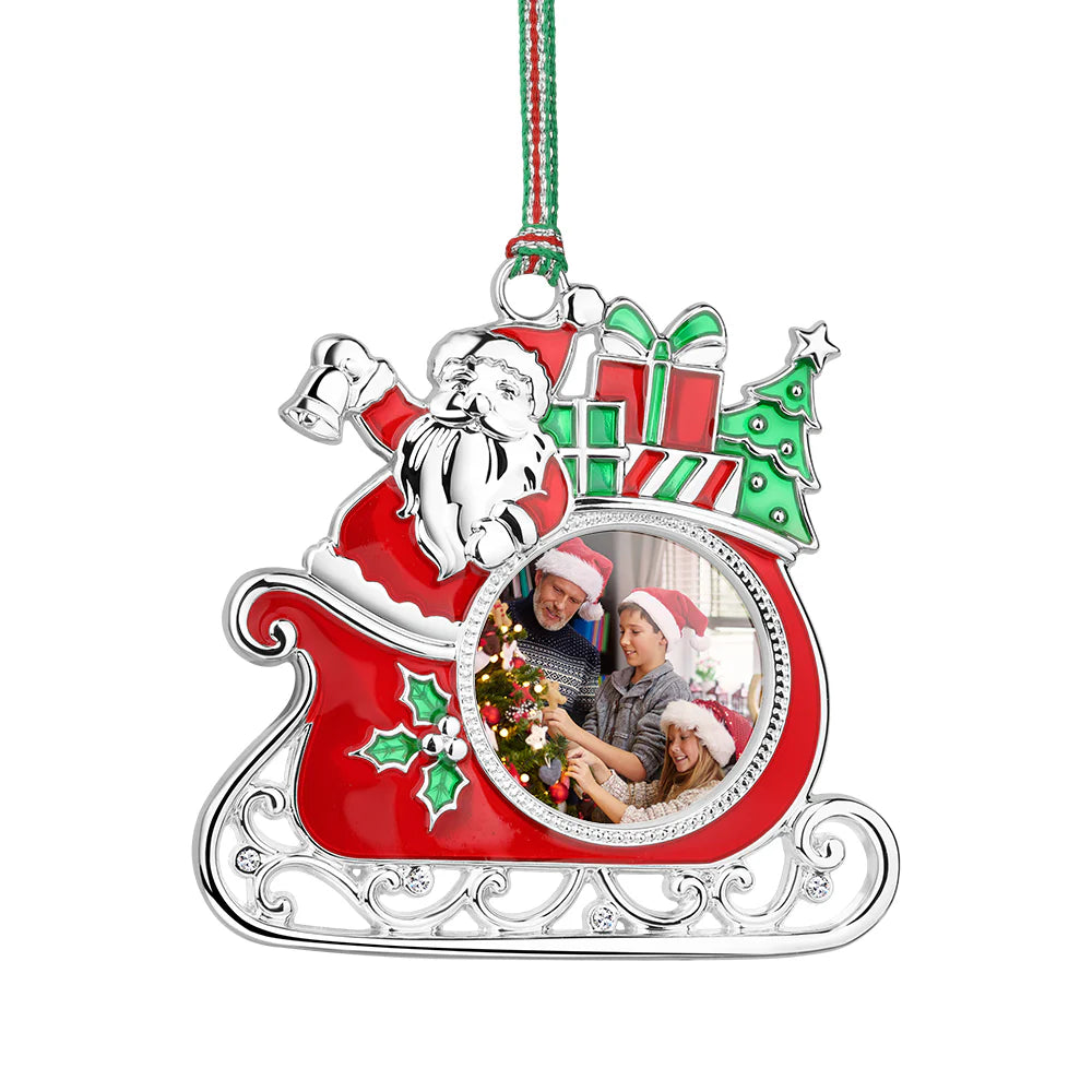 Newbridge Silverware Santa Sleigh Frame Decoration