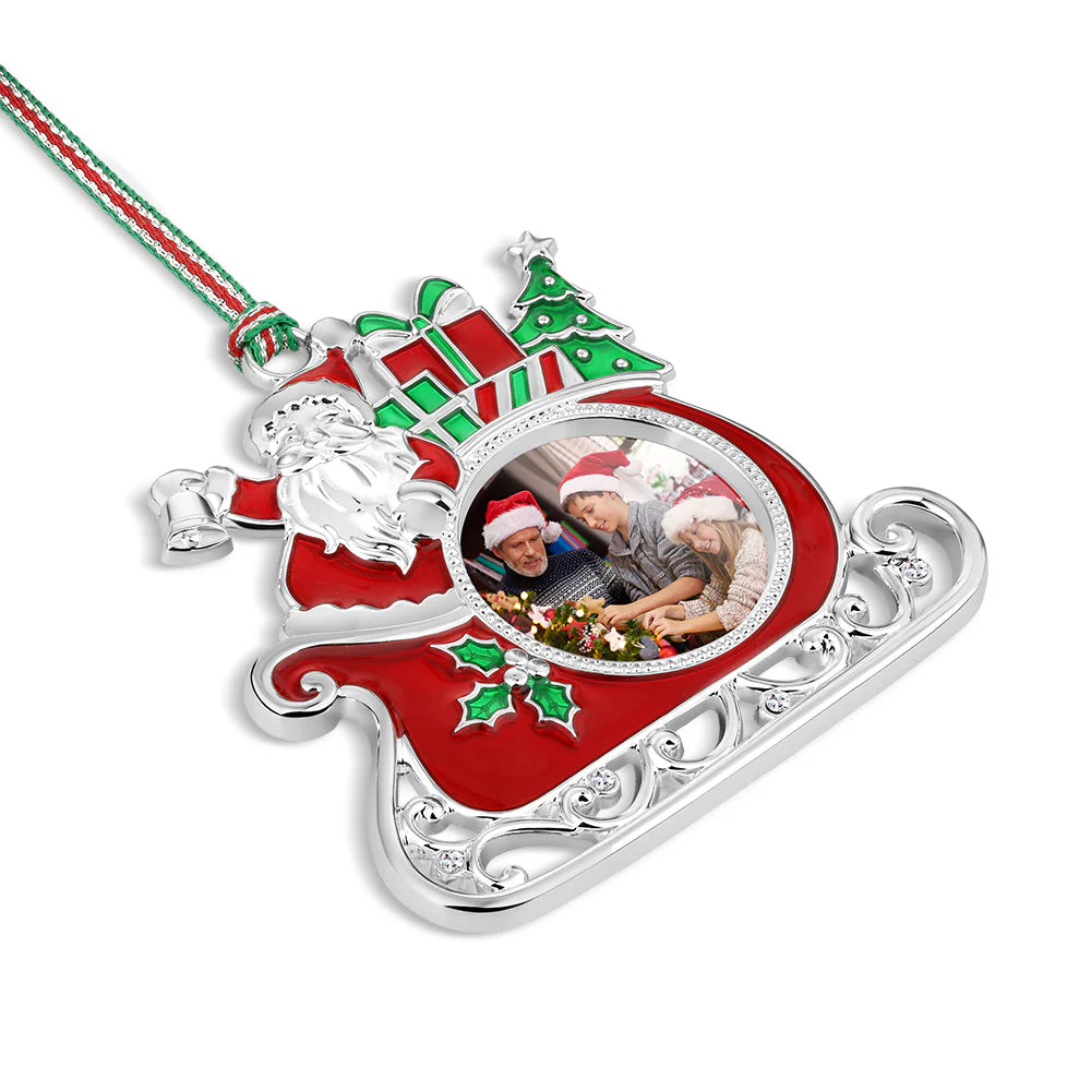 Newbridge Silverware Santa Sleigh Frame Decoration