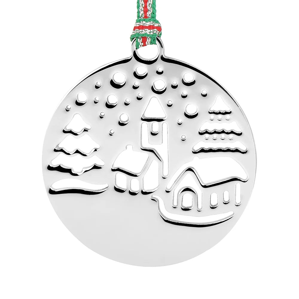 Newbridge Silverware Snow Scene Decoration