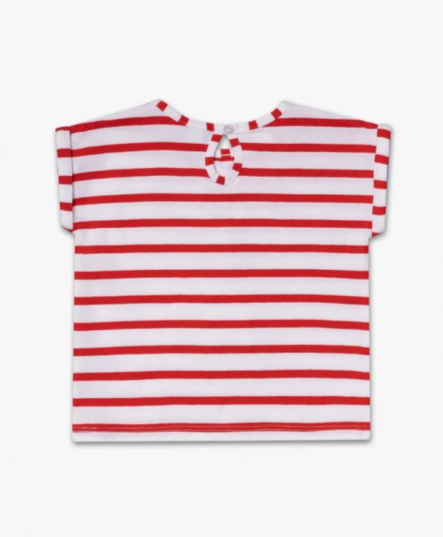 Tuc Tuc | Beach Day T-Shirt | Red / White