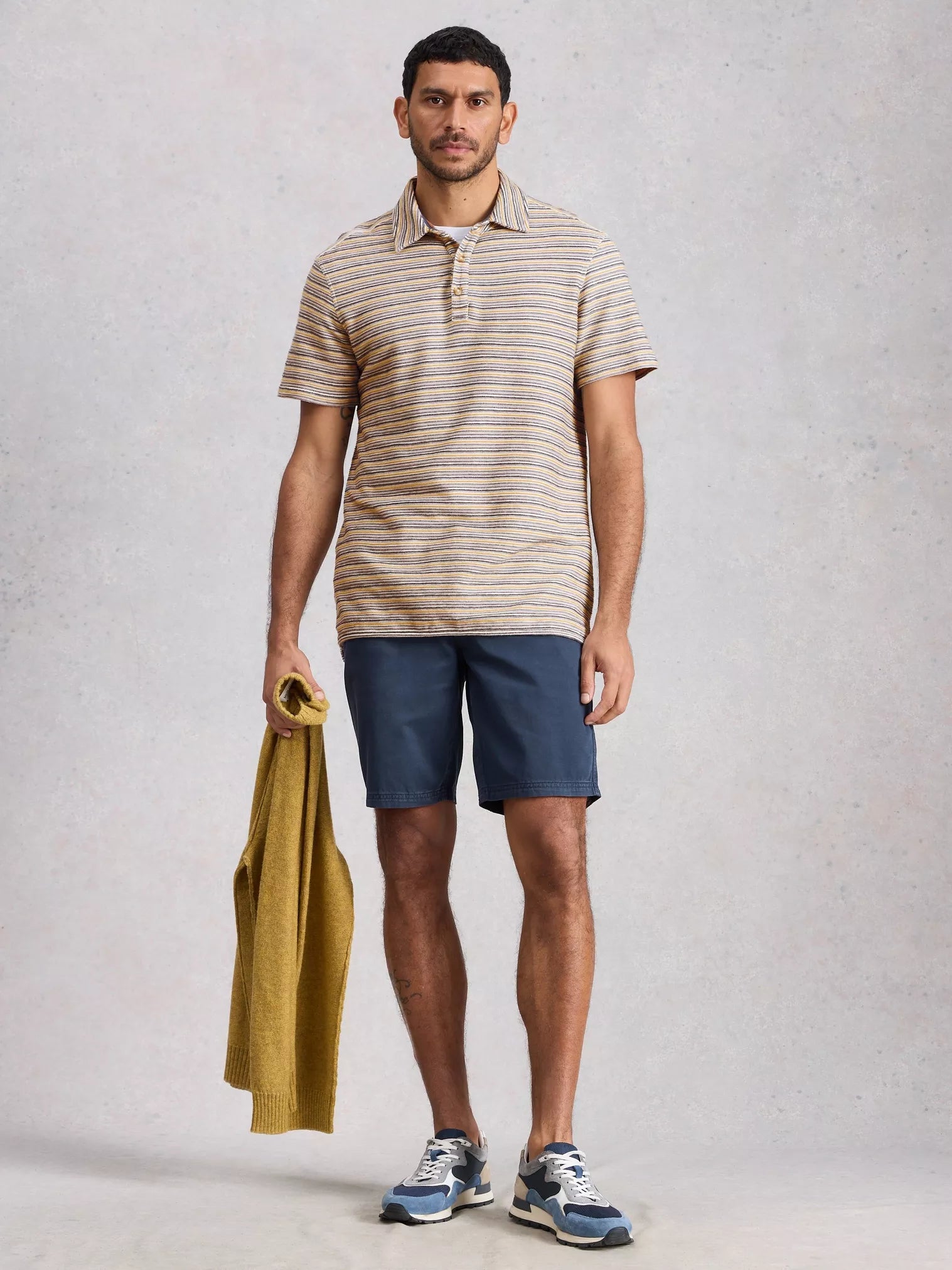 White Stuff Hadley Stripe Polo
