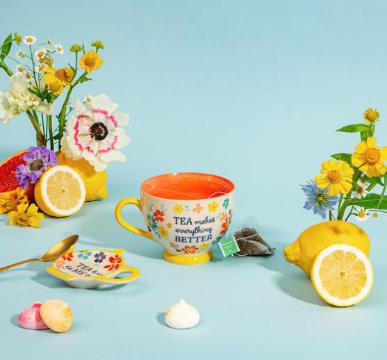 Sass & Belle | Folk Floral Teacup