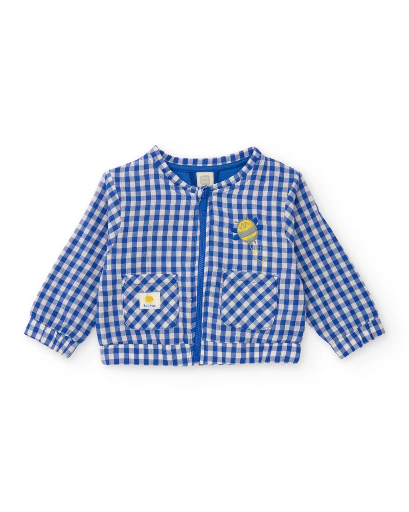 TucTuc Check Jacket T-Shirt & Pants Set