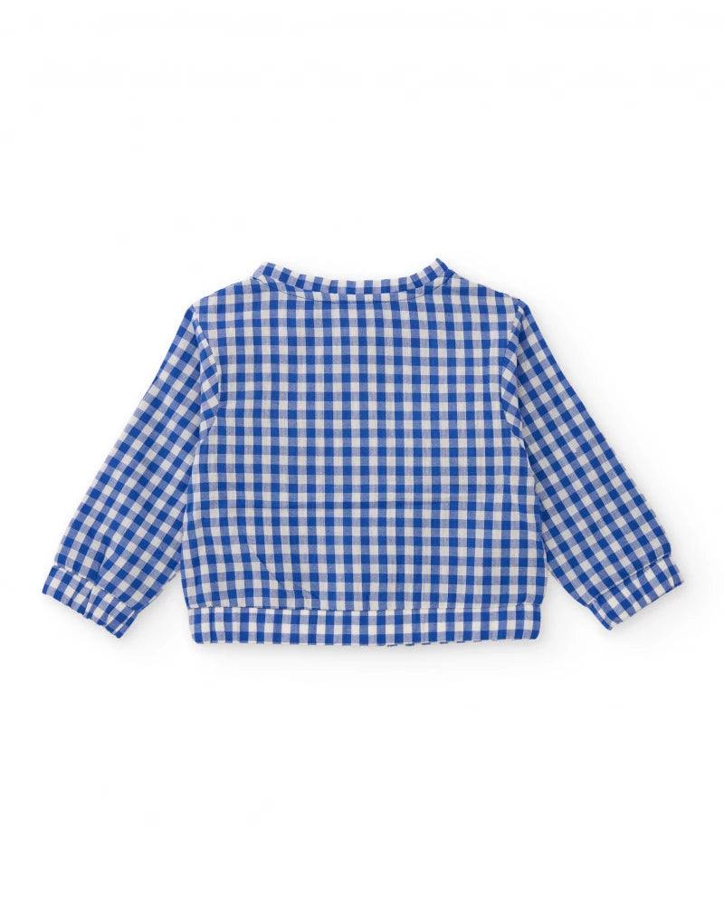 TucTuc Check Jacket T-Shirt & Pants Set