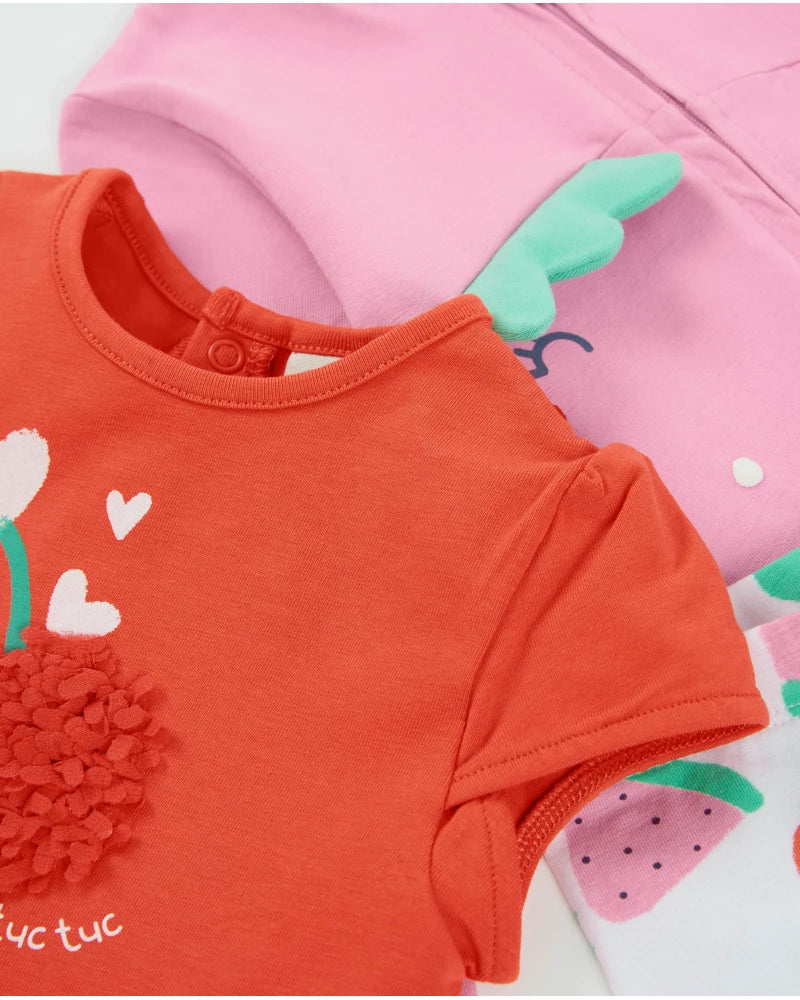 TucTuc Fruit 3 Piece Tracksuit Set
