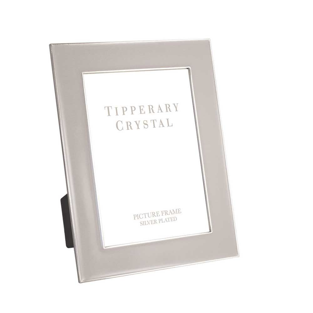 Tipperary Crystal Grey and Silver Frame 4x6