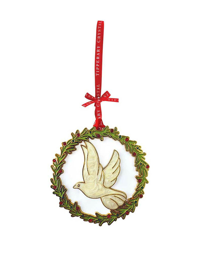Tipperary Crystal | Sparkle Dove Christmas Decoration