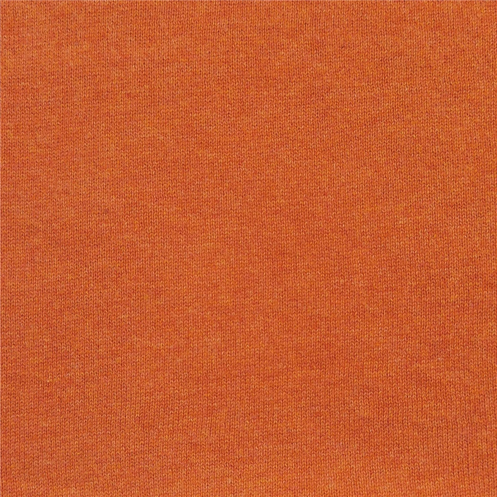 Magee | Carn Cotton V Neck Jumper- Orange
