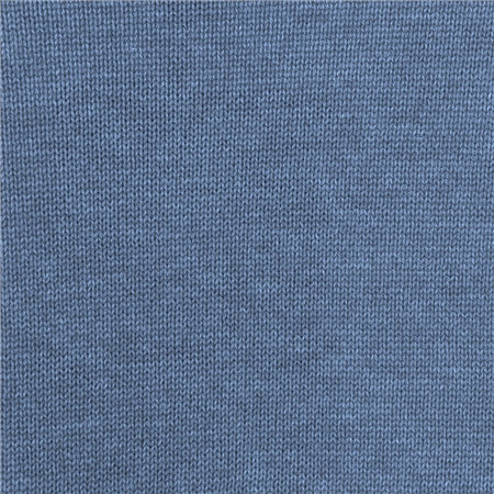 Magee | Carn Cotton V Neck Jumper- Sea Blue