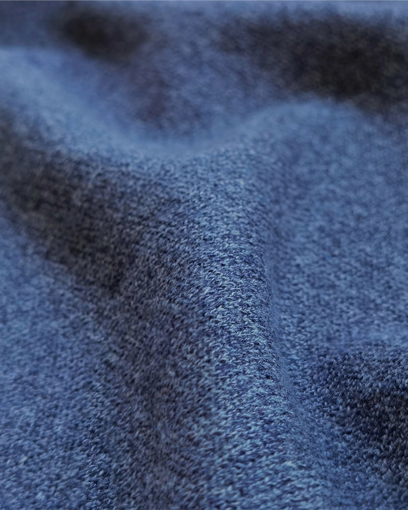 Magee | Valentia 1/4 Zip Sweater -Blue