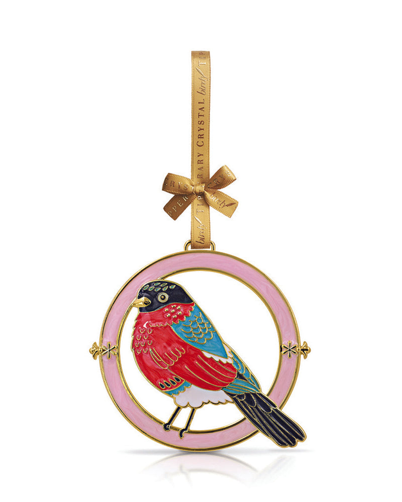 Tipperary Crystal | Birdy Bullfinch Decoration